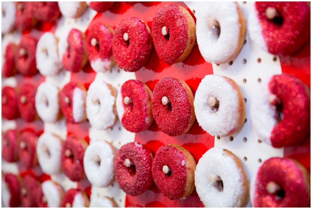 Vinyl Factory Soho doughnut wall  