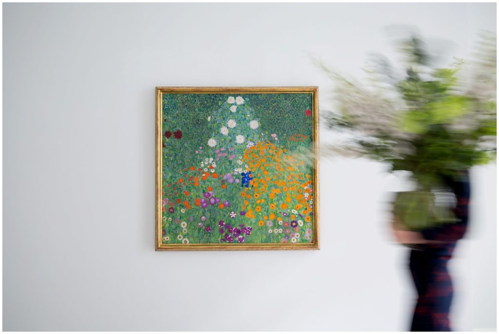 Bauerngarten painting in gallery at Sotheby's Art auction house