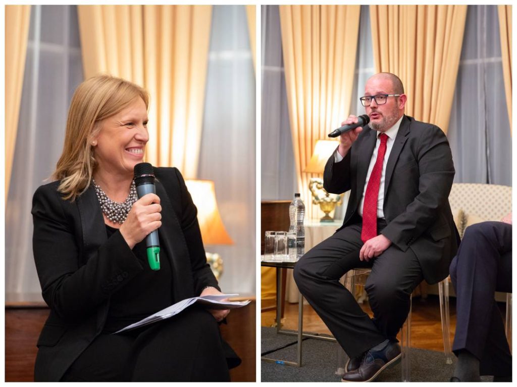 panellists in round table discussion