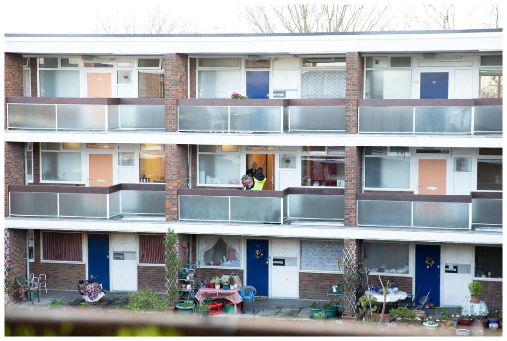 Block of flats in North London