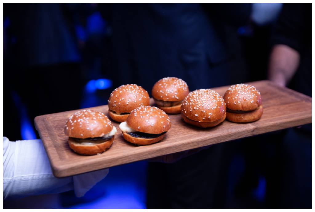 canapés at Forbes 30 under 30 event