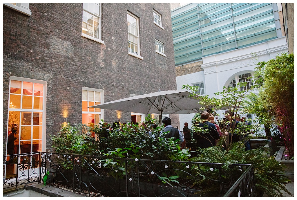 Chandos House Courtyard Event Photography