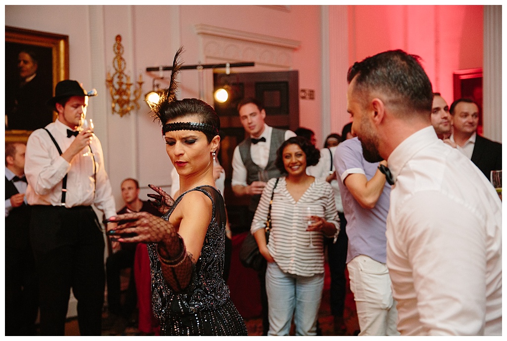 London Event Photography - professional 1920's flapper dancers