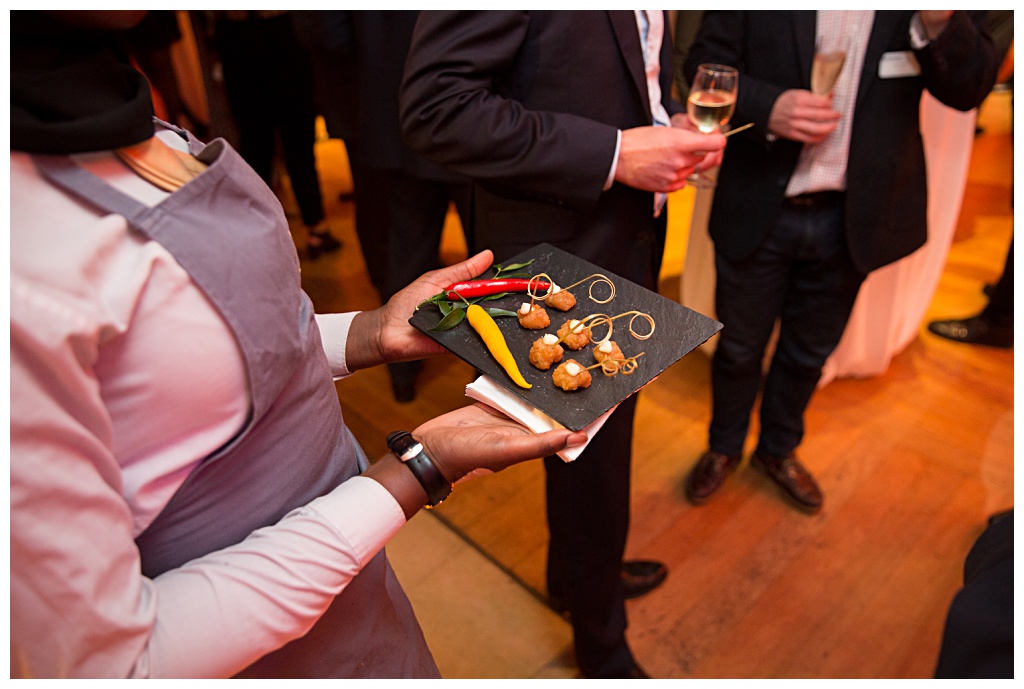 Canapes at the Barbican